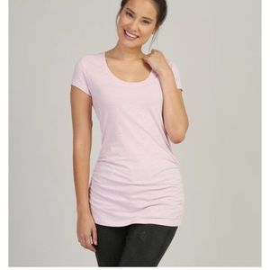 Kismet Jenny Ruched Scoop Neck Shirt